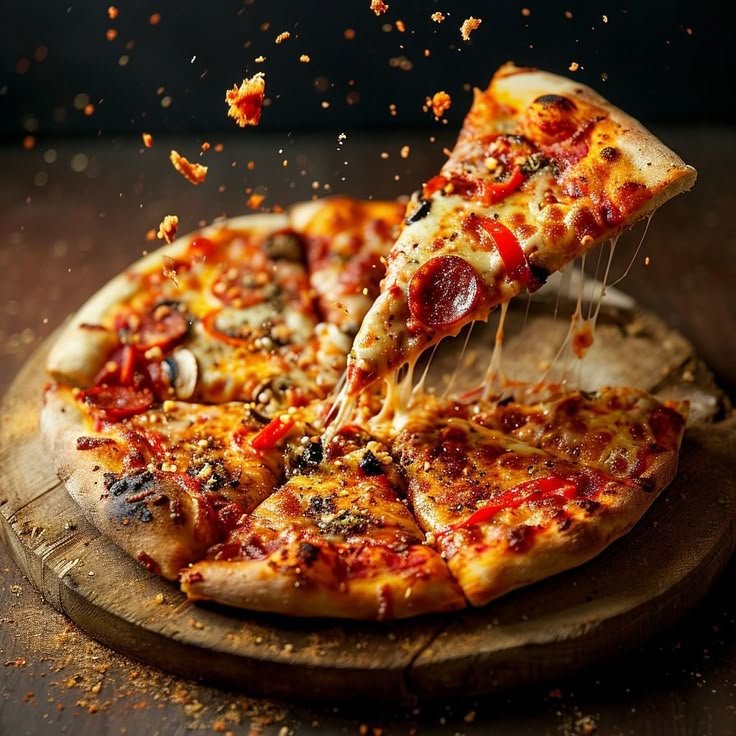 Spicy Pepperoni Pizza